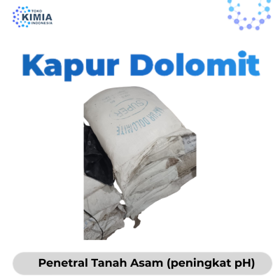 Kapur Dolomit Bubuk – Pupuk Pertanian 50 Kg